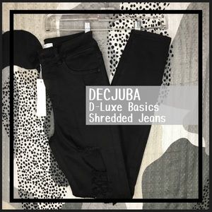COPY - DECJUBA • D-Luxe Basics High Rise Distressed
